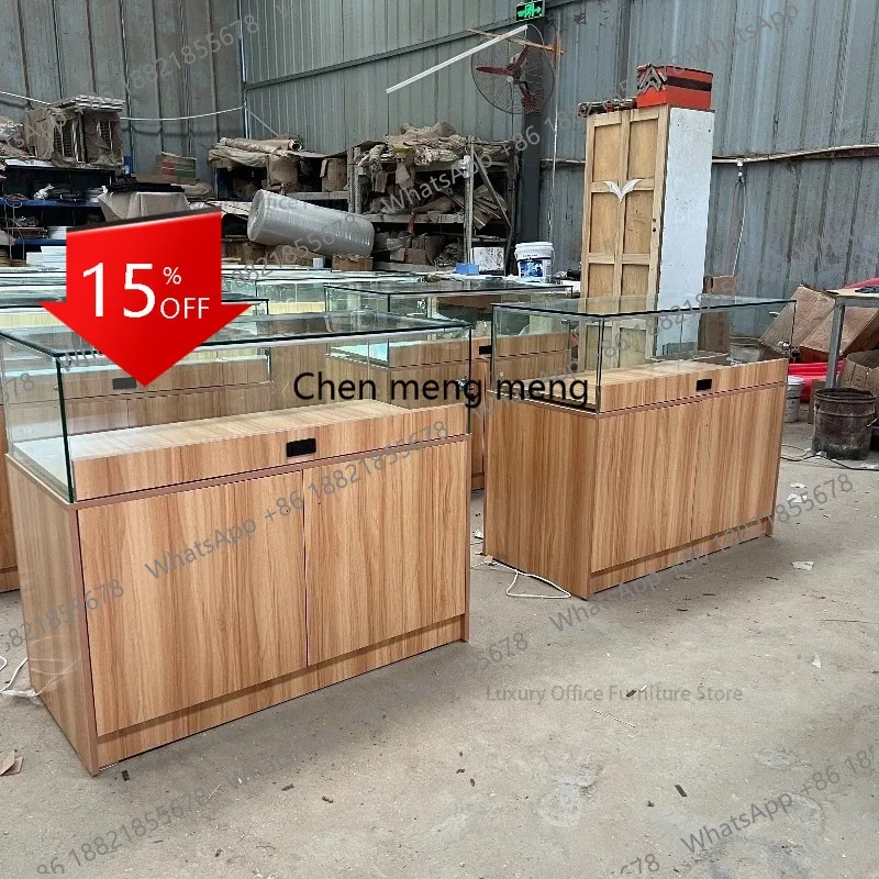 Q181 Modern Log Color Jewelry Exhibition Cabinet Nordic Creative Glass Display Cabinet Commercial Furniture Church Pulpit
Q181 Modern Log Color Jewelry Exhibition Cabinet Nordic Creative Glass Display Cabinet Commercial Furniture Church Pulpit