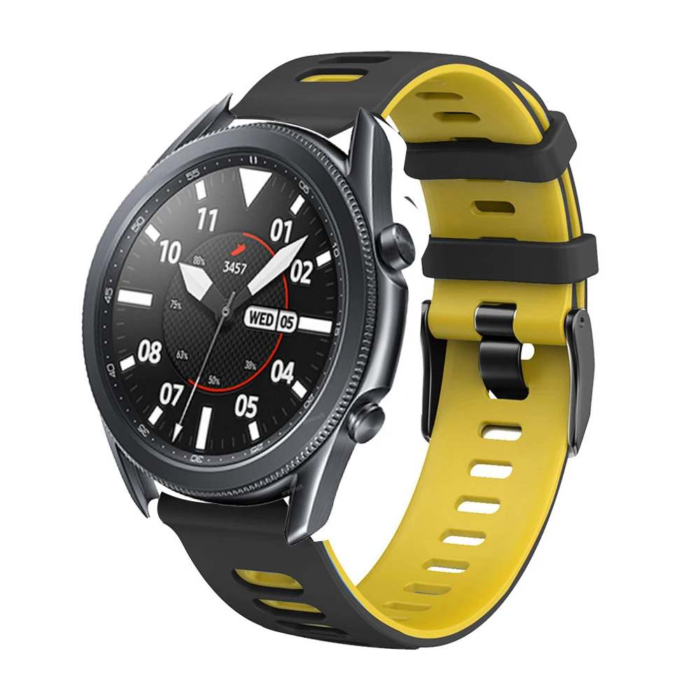 20mm/22mm watch strap for Samsung Galaxy watch 3 45mm/42mm/Active-2 Gear S3 Frontier silicon bracelet Huawei GT/2/2e strap 46 mm
20mm/22mm watch strap for Samsung Galaxy watch 3 45mm/42mm/Active-2 Gear S3 Frontier silicon bracelet Huawei GT/2/2e strap 46 mm
