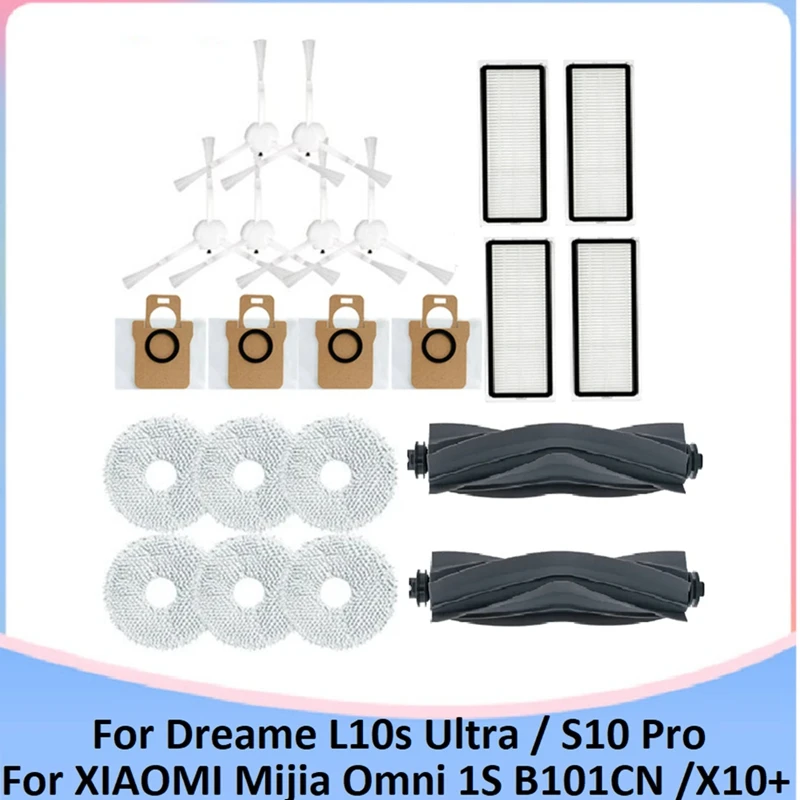 22 шт. детали для пылесоса Dreame L10S Ultra/S10 Pro для XIAOMI Mijia Omni 1S B101CN Robot X10+ Robot
22 шт. детали для пылесоса Dreame L10S Ultra/S10 Pro для XIAOMI Mijia Omni 1S B101CN Robot X10+ Robot