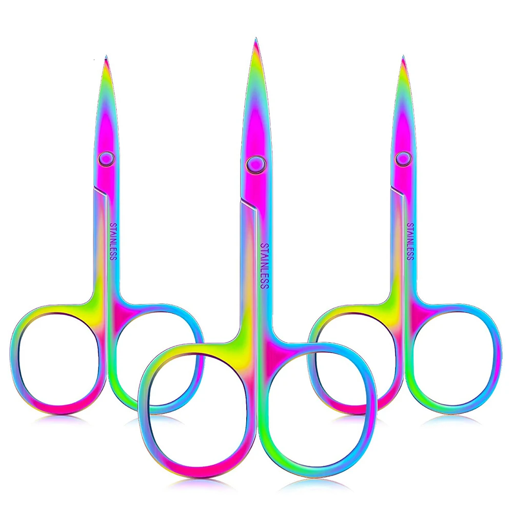 Curved Stainless Steel Small Scissors Yarn Thread Trimmer Scissors Household Embroidery Needlework Scissors for DIY Sewing
Curved Stainless Steel Small Scissors Yarn Thread Trimmer Scissors Household Embroidery Needlework Scissors for DIY Sewing