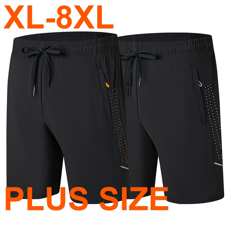 Plus Size Men Spring Summer Shorts Big Size Sport Casual Quick Drying Knee Length Shorts Thin Ice Silk Elasticity Men Clothing
Plus Size Men Spring Summer Shorts Big Size Sport Casual Quick Drying Knee Length Shorts Thin Ice Silk Elasticity Men Clothing