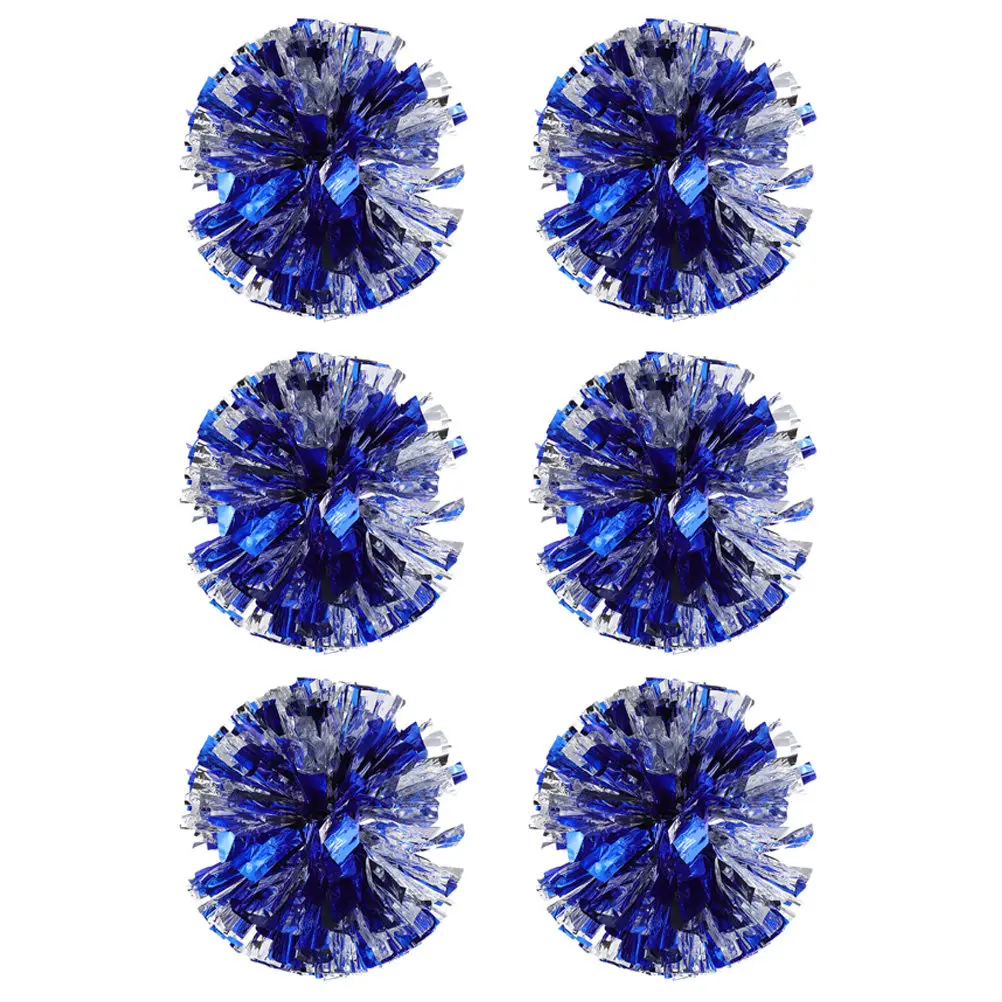 6Pcs Pom Poms Cheerleading Lightweight Portable Cheerleader Pompoms for Sports Meeting Cheer Choreography Team Spirit
6Pcs Pom Poms Cheerleading Lightweight Portable Cheerleader Pompoms for Sports Meeting Cheer Choreography Team Spirit