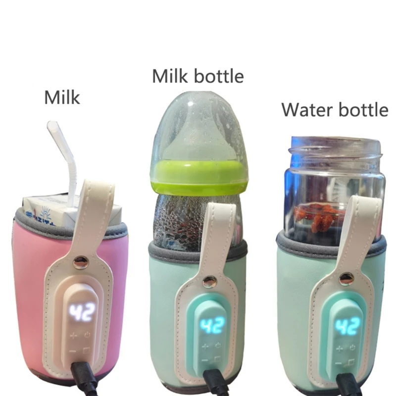 USB Charging Bottle Warmer Bag Insulation Cover Heating Bottle for Warm Water Baby Portable Infant Travel Feeding Accessories
USB Charging Bottle Warmer Bag Insulation Cover Heating Bottle for Warm Water Baby Portable Infant Travel Feeding Accessories