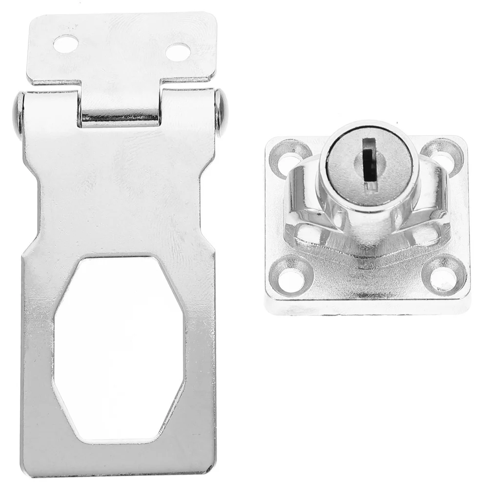 Cabinet Stainless Steel Keyed Hasp Lock For Desk Cupboard Door Showcase Wine Cabinet Furniture Latch Heavy Duty Safety
Cabinet Stainless Steel Keyed Hasp Lock For Desk Cupboard Door Showcase Wine Cabinet Furniture Latch Heavy Duty Safety