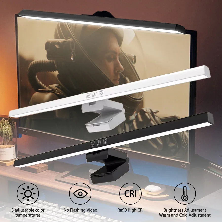 50CM USB LED Desk Lamp Computer Screen Hanging Ligh Stepless Dimming Monitor Light Bar Eye Protection Book Light for Study Room
50CM USB LED Desk Lamp Computer Screen Hanging Ligh Stepless Dimming Monitor Light Bar Eye Protection Book Light for Study Room
