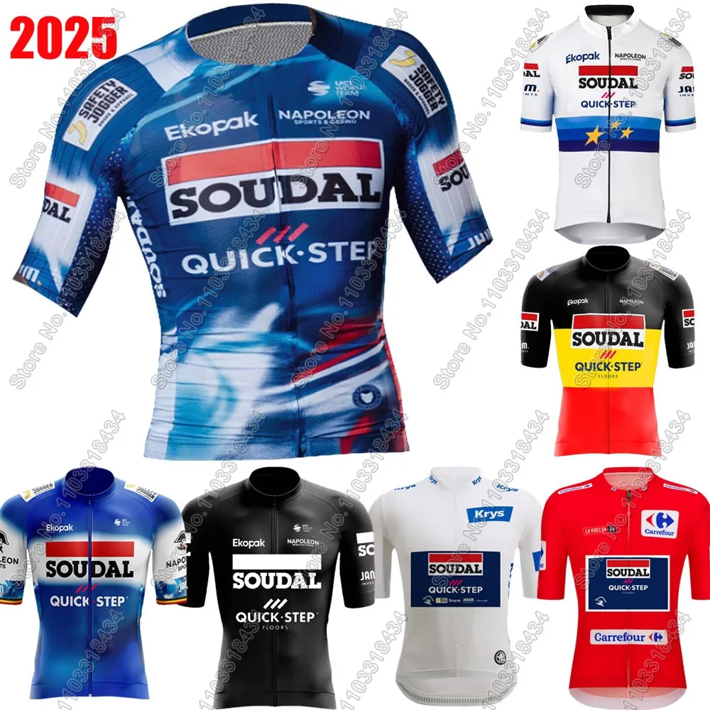 Велосипедный трикотаж Soudal Quick Step 2025 T-Rex, одежда с короткими рукавами, Франция, Испания, тур, чемпион мира по футболу, рубашка для шоссейного велосипеда, велосипедные топы
Велосипедный трикотаж Soudal Quick Step 2025 T-Rex, одежда с короткими рукавами, Франция, Испания, тур, чемпион мира по футболу, рубашка для шоссейного велосипеда, велосипедные топы