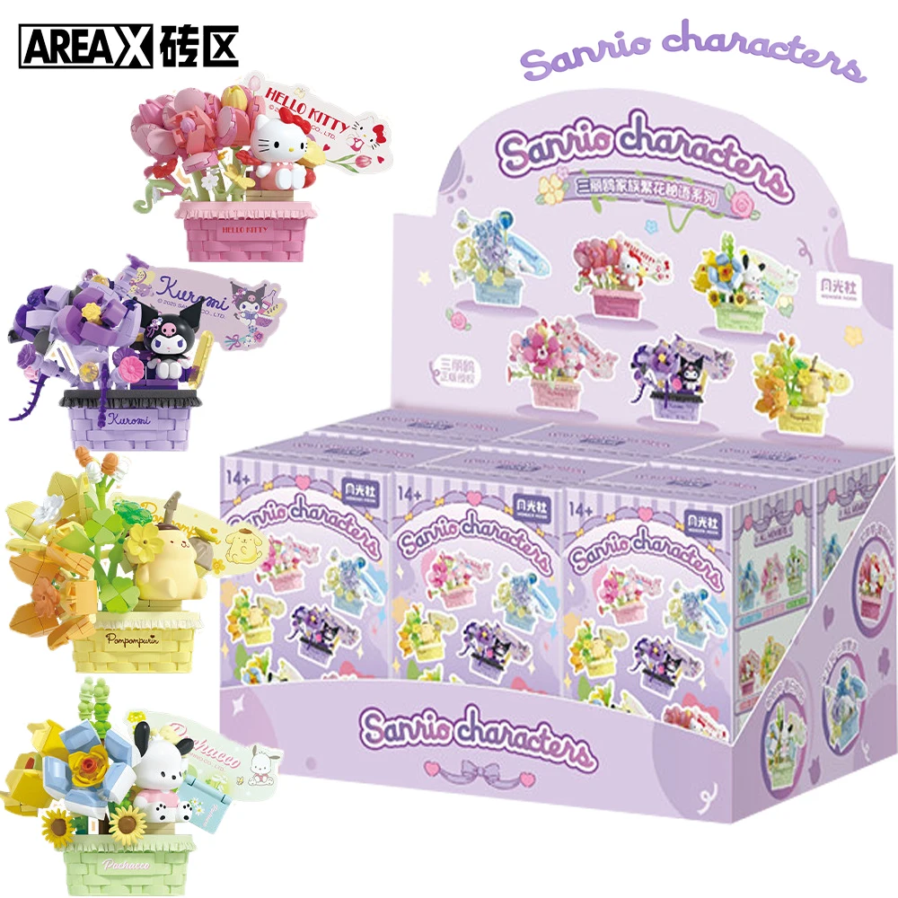 Original AREAX Sanrio Blind Box Flower Secret Series Cartoon Anime Character Assembly Model Decoration Toys Kids Hobbies Gifts
Original AREAX Sanrio Blind Box Flower Secret Series Cartoon Anime Character Assembly Model Decoration Toys Kids Hobbies Gifts