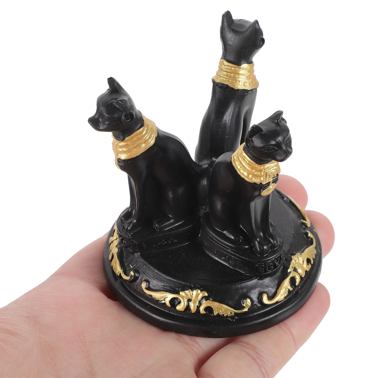 Bastet Cat Resin Statue Decor Home Room Ornament Small Craft Gift for Family Gathering Ritual Use
Bastet Cat Resin Statue Decor Home Room Ornament Small Craft Gift for Family Gathering Ritual Use