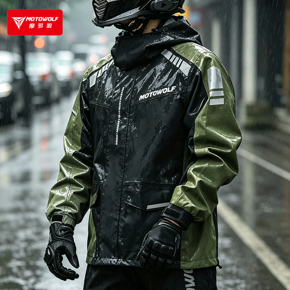 Waterproof Raincoat for Motorcycle Jacket Men Women Motorcycle Raincoat Fishing Clothing Rain Cover for Biker Rider Rain Cover
Waterproof Raincoat for Motorcycle Jacket Men Women Motorcycle Raincoat Fishing Clothing Rain Cover for Biker Rider Rain Cover