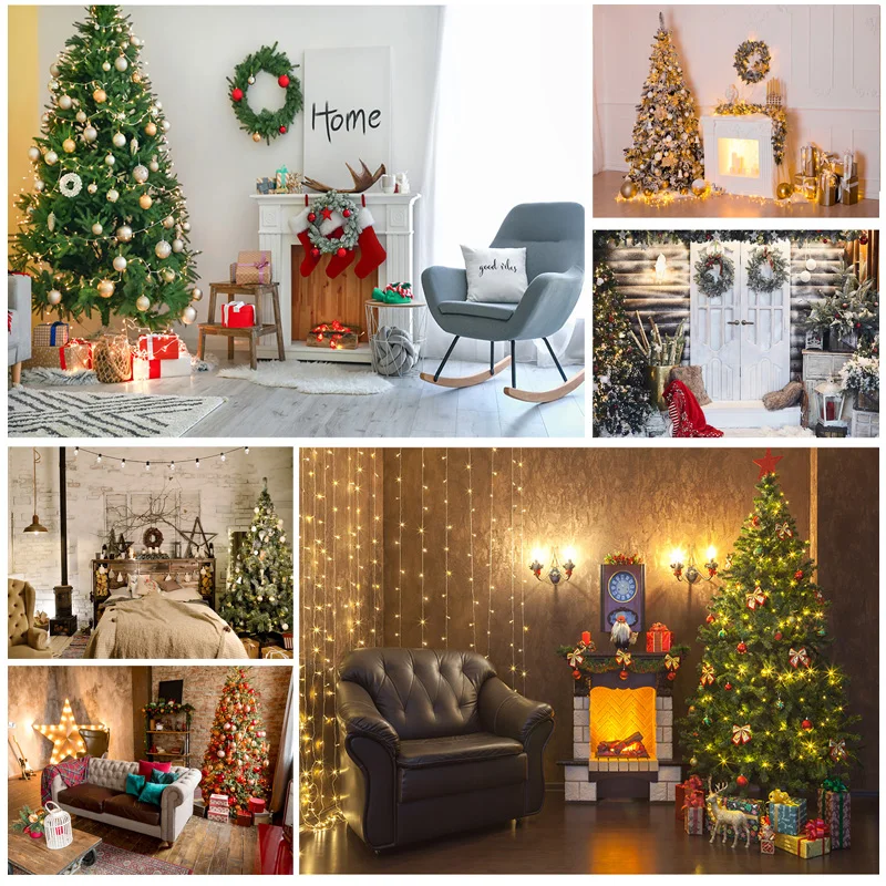 Christmas Indoor Theme Photography Background Christmas tree Children Portrait Backdrops For Photo Studio Props 21523 DYH-04
Christmas Indoor Theme Photography Background Christmas tree Children Portrait Backdrops For Photo Studio Props 21523 DYH-04