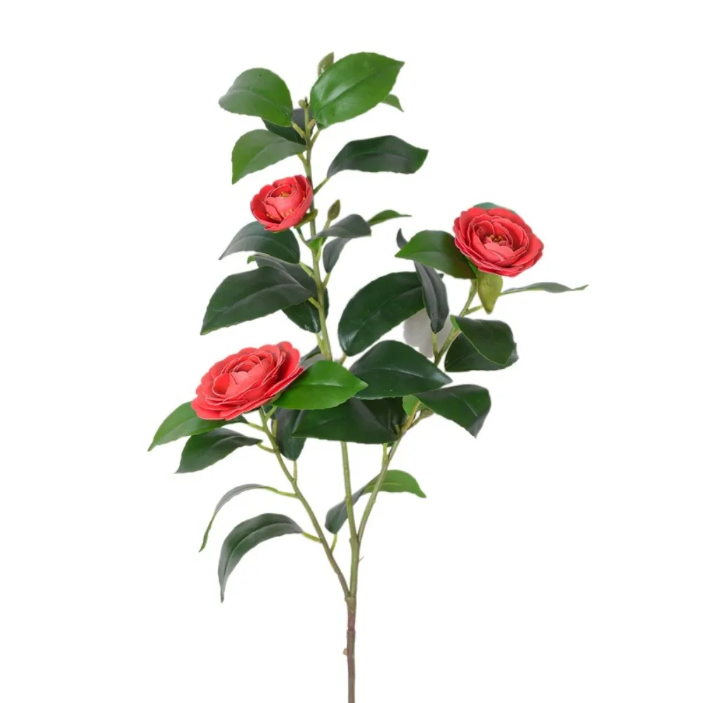 Plastic Artificial Camellia Flowers Elegant Real Touch Silk Camellia Flowers Branch Handmade Fake Flower Home Garden Decor
Plastic Artificial Camellia Flowers Elegant Real Touch Silk Camellia Flowers Branch Handmade Fake Flower Home Garden Decor