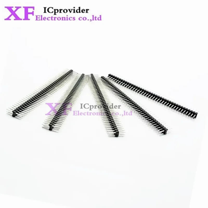 5PCS 2.54mm 2 x 40 Pin Male Double Row Right Angle Pin Header Strip pin header double row angle
5PCS 2.54mm 2 x 40 Pin Male Double Row Right Angle Pin Header Strip pin header double row angle