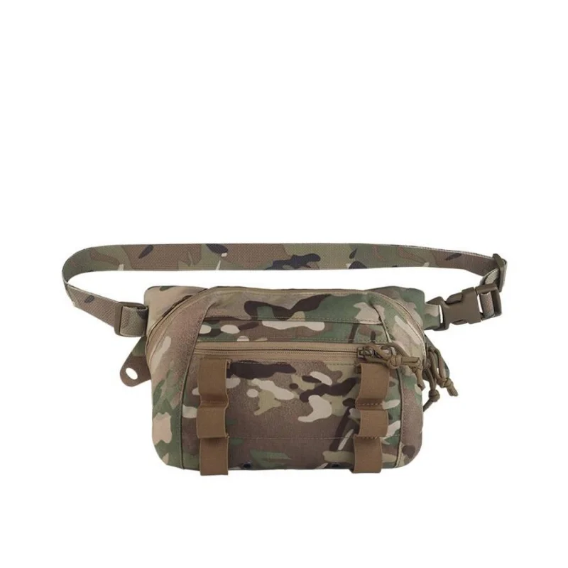 Outdoor mountaineering, hiking, daily leisure sports chest bag, waist bag, tactical vest with Velcro attachment for abdominal ba
Outdoor mountaineering, hiking, daily leisure sports chest bag, waist bag, tactical vest with Velcro attachment for abdominal ba