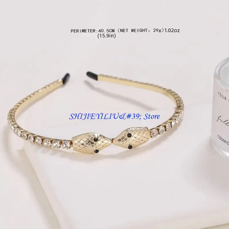 E21F Golden Snake Cosplay Headwear Headband Gothic Party Costume Hair Accessories
E21F Golden Snake Cosplay Headwear Headband Gothic Party Costume Hair Accessories