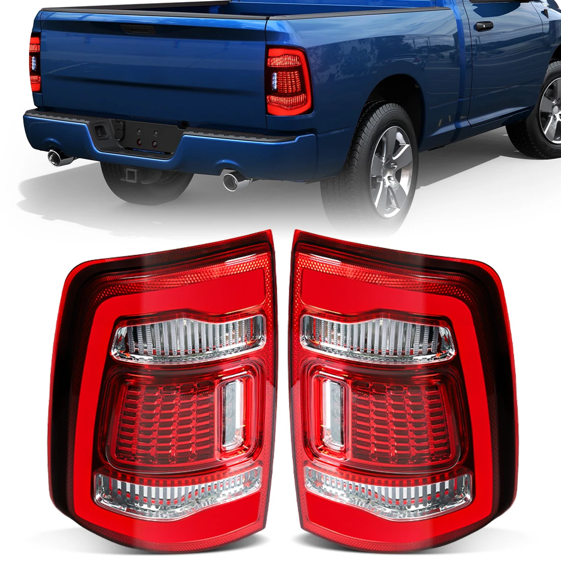 Светодиодные задние фонари для Dodge RAM 1500 2009-2018 для Dodge RAM 2500 3500 2010-2018 Задние фонари заднего хода указателя поворота стоп-сигнала
Светодиодные задние фонари для Dodge RAM 1500 2009-2018 для Dodge RAM 2500 3500 2010-2018 Задние фонари заднего хода указателя поворота стоп-сигнала