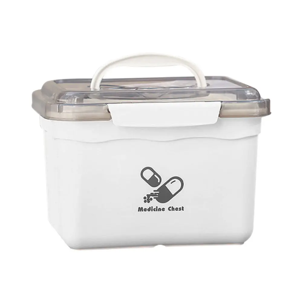 1Set Portable Dual-Layer Medicine Chest Premium PP First Aid Box for Home Office Outdoor Travel Family Sports Team Storage
1Set Portable Dual-Layer Medicine Chest Premium PP First Aid Box for Home Office Outdoor Travel Family Sports Team Storage