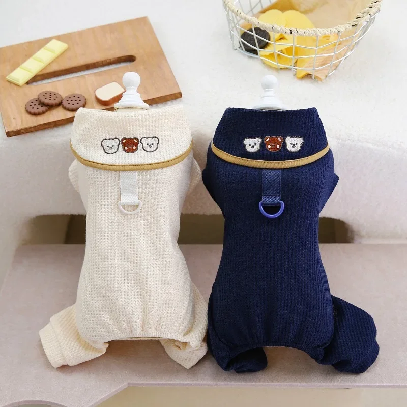 Pet Dog Four-legged Pants Pet Dog Home Clothes Pet Dog Clothes Spring and Summer New 24 Three Bears Four Legs
Pet Dog Four-legged Pants Pet Dog Home Clothes Pet Dog Clothes Spring and Summer New 24 Three Bears Four Legs
