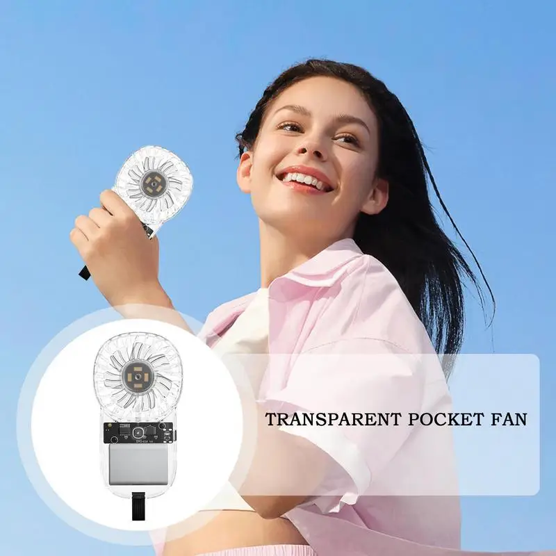 Handheld Fan Small Personal Fan Portable Cooling Cool Gadgets 3 Speeds With Ambient Lighting USB Rechargeable Quiet Air Cooler
Handheld Fan Small Personal Fan Portable Cooling Cool Gadgets 3 Speeds With Ambient Lighting USB Rechargeable Quiet Air Cooler