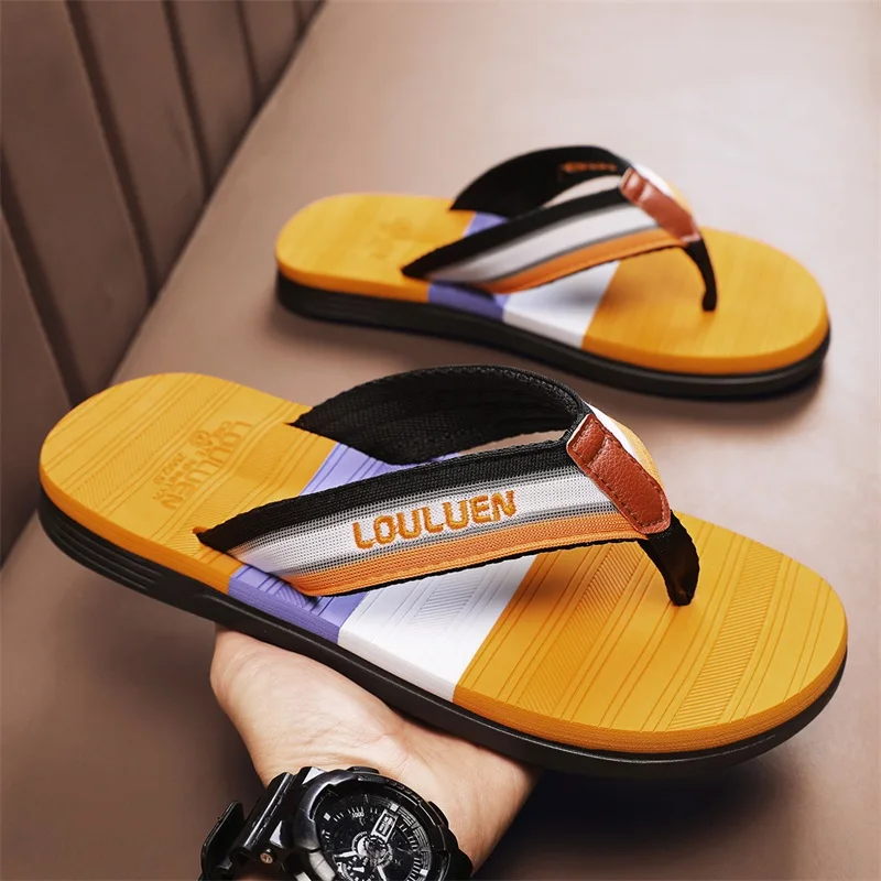 Flip-Flops Men's Summer Outer Wear Non-Slip Flip-Flops Outdoor Casual Beach Sandals
Flip-Flops Men's Summer Outer Wear Non-Slip Flip-Flops Outdoor Casual Beach Sandals