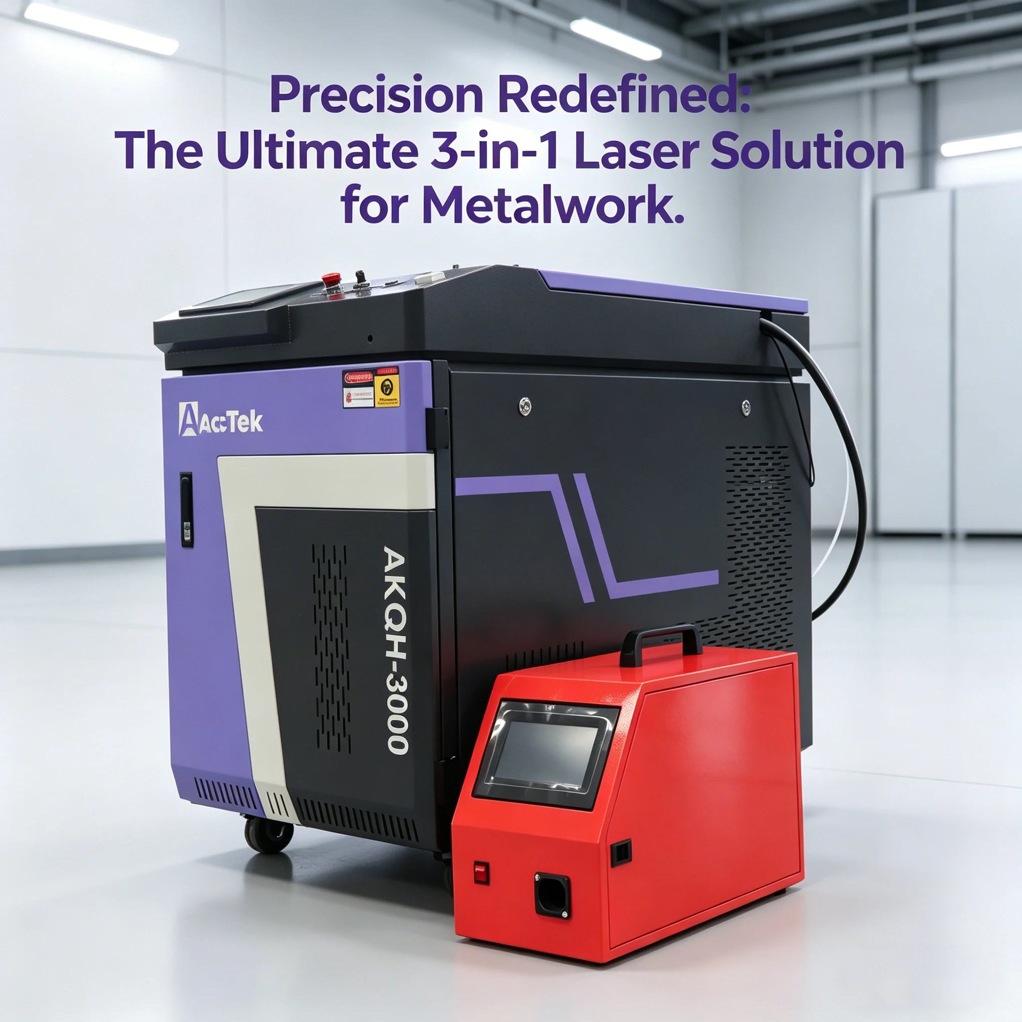 3 In 1 Fiber Laser Welding Cleaning Cutting Soldering Machine 1500W-3000W
3 In 1 Fiber Laser Welding Cleaning Cutting Soldering Machine 1500W-3000W