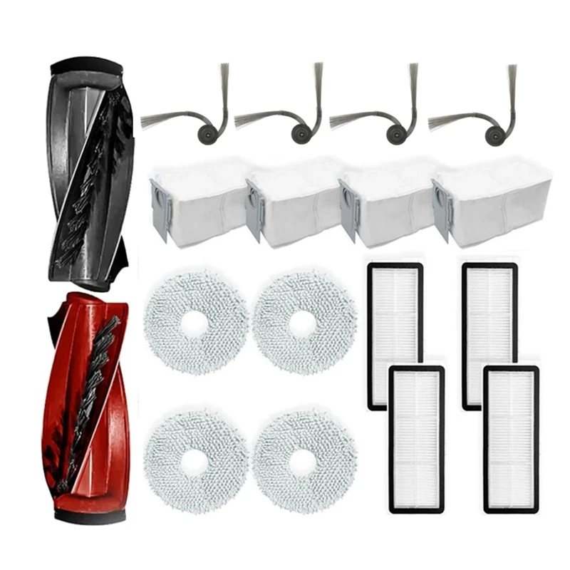 The New Replacement Parts Compatible For Roborock Qrevo Curve/P20 Pro Robot Vacuum Parts,Main Brush Set Dust Bags,HEPA Filters
The New Replacement Parts Compatible For Roborock Qrevo Curve/P20 Pro Robot Vacuum Parts,Main Brush Set Dust Bags,HEPA Filters