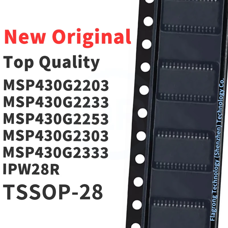 (10 шт.) MSP430G2203IPW28R MSP430G2233 MSP430G2253 MSP430G2303 MSP430G2333 MSP430G2353 MSP430G 2433 2453 2533 IPW28R TSSOP-28
(10 шт.) MSP430G2203IPW28R MSP430G2233 MSP430G2253 MSP430G2303 MSP430G2333 MSP430G2353 MSP430G 2433 2453 2533 IPW28R TSSOP-28
