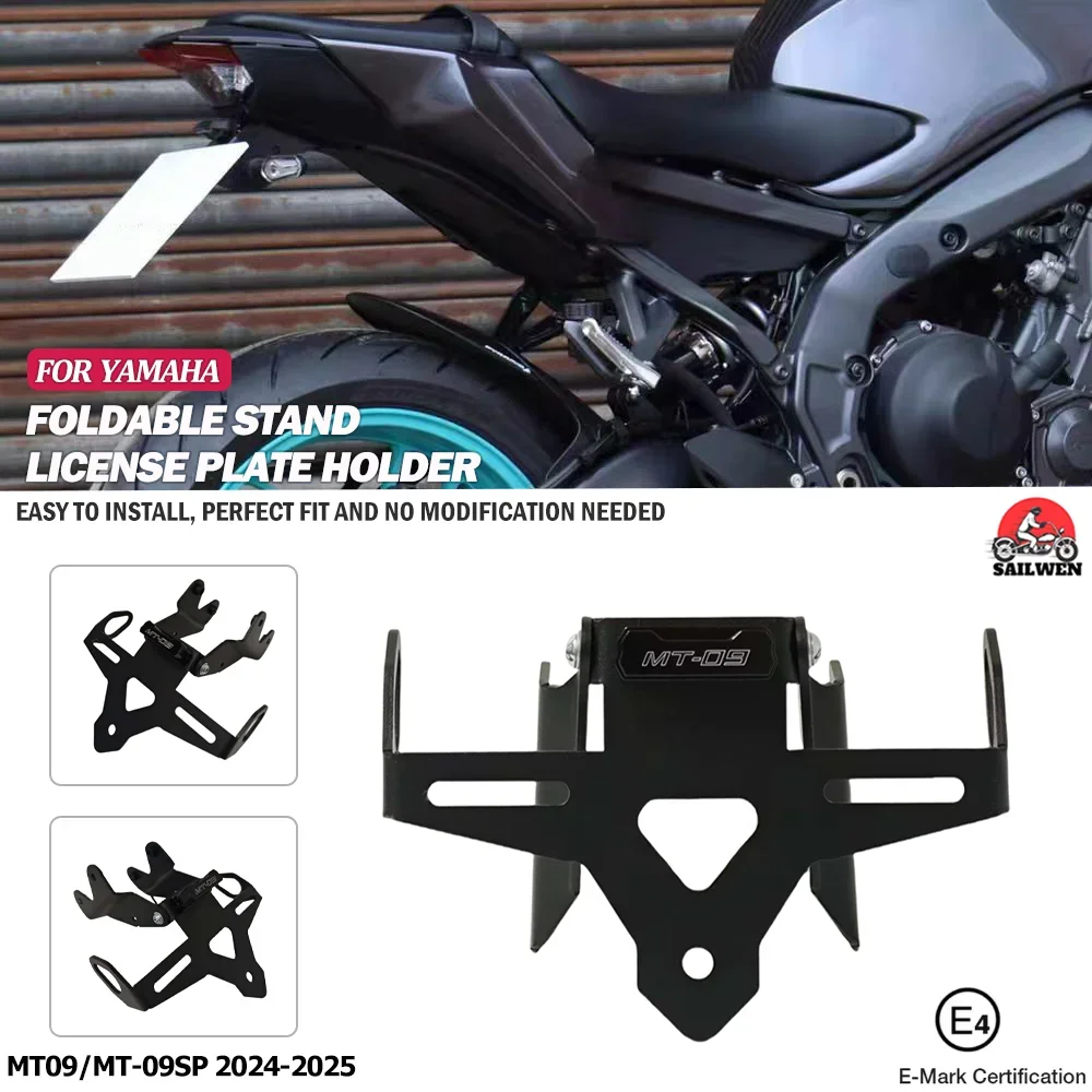 Аксессуары для мотоциклов для Yamaha MT-09 MT 09 MT09 SP 2024 2025 Tail Tidy Fender Eliminator, комплект, держатель номерного знака, кронштейн
Аксессуары для мотоциклов для Yamaha MT-09 MT 09 MT09 SP 2024 2025 Tail Tidy Fender Eliminator, комплект, держатель номерного знака, кронштейн