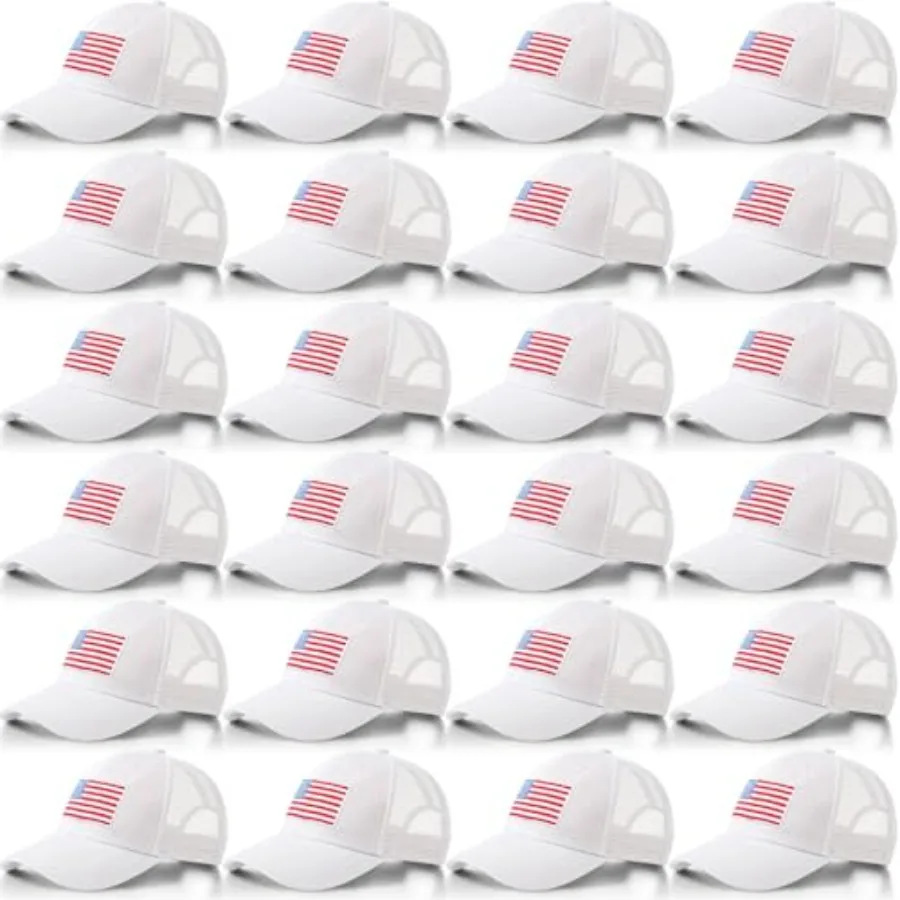 4th of July Patriotic American Flag Baseball Caps for Men Women Cotton Blend, Red White Blue, Breathable Adjustable
4th of July Patriotic American Flag Baseball Caps for Men Women Cotton Blend, Red White Blue, Breathable Adjustable
