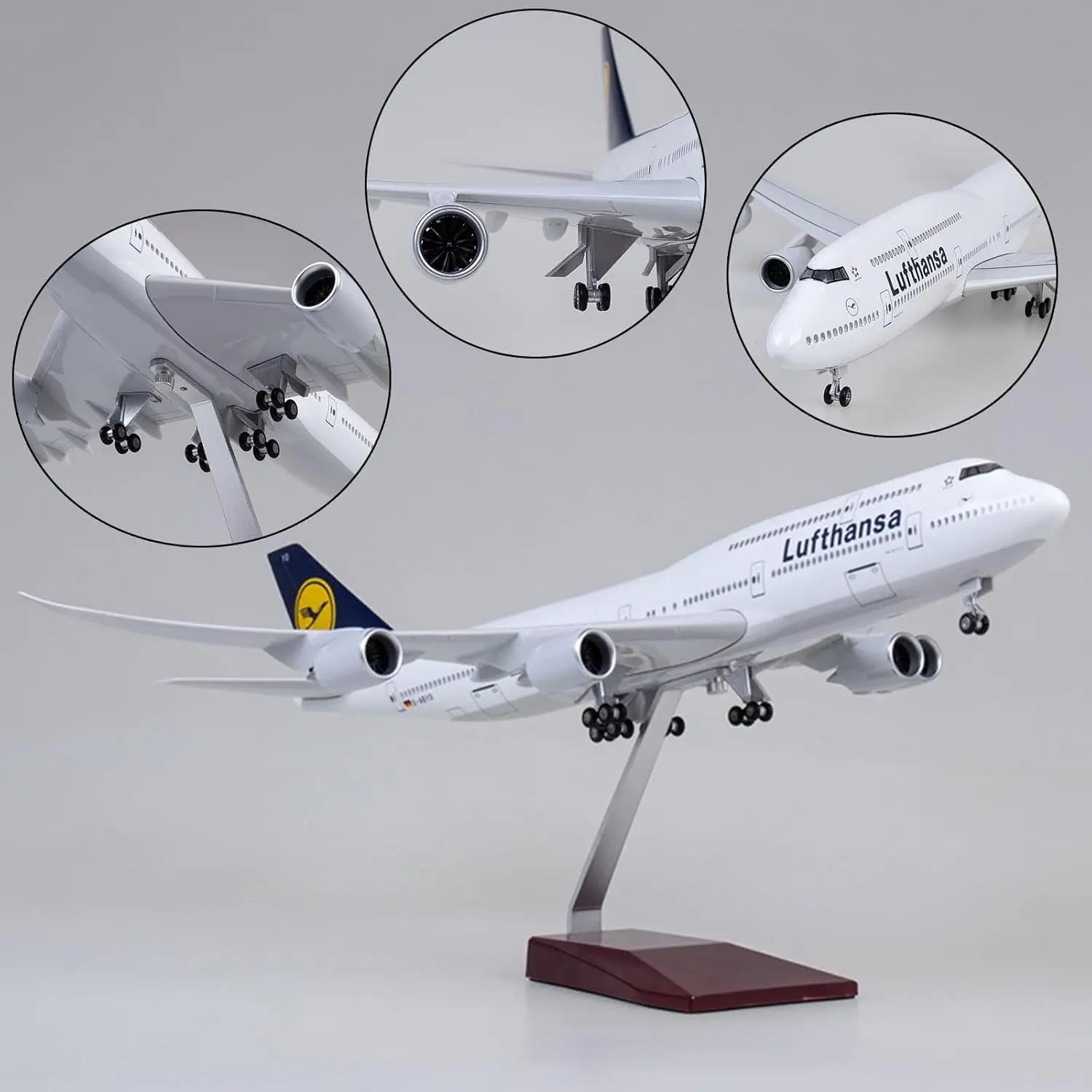 Airplanes Decoration 47CM Luthansa Airlines b747 Aircraft Model Plane B747 Collection Plane With Landing Geal Build Display Gift
Airplanes Decoration 47CM Luthansa Airlines b747 Aircraft Model Plane B747 Collection Plane With Landing Geal Build Display Gift