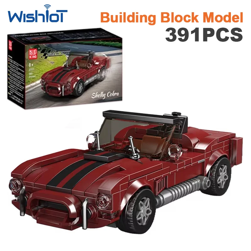 391pcs Luxury Classic Car Building Kit MOC Racing Vehicle Model Assembly Toy Bricks for Boys Collectors Holiday Gift
391pcs Luxury Classic Car Building Kit MOC Racing Vehicle Model Assembly Toy Bricks for Boys Collectors Holiday Gift