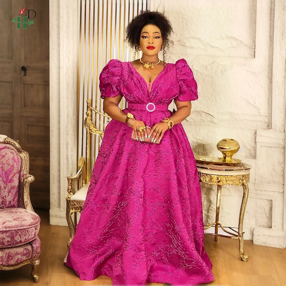 African Clothes For Women Dress 2025 New Fashion Wedding Party Dress Vintage Summer Gown Casual Puff sleeves Maxi Vestidos
African Clothes For Women Dress 2025 New Fashion Wedding Party Dress Vintage Summer Gown Casual Puff sleeves Maxi Vestidos