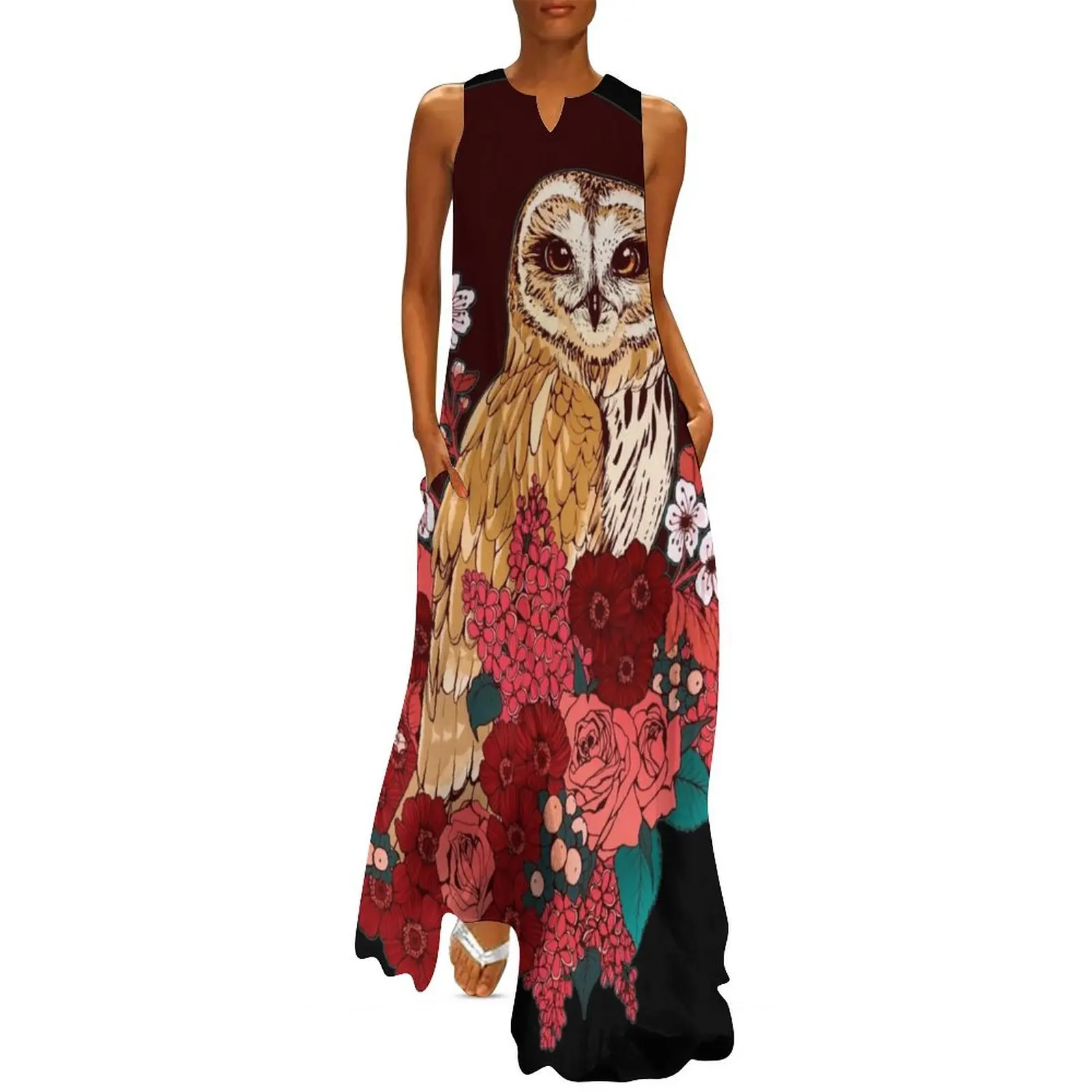 Owl Floral Eclipse Long Dress women's summer dress 2025 women's evening dress 2025
Owl Floral Eclipse Long Dress women's summer dress 2025 women's evening dress 2025