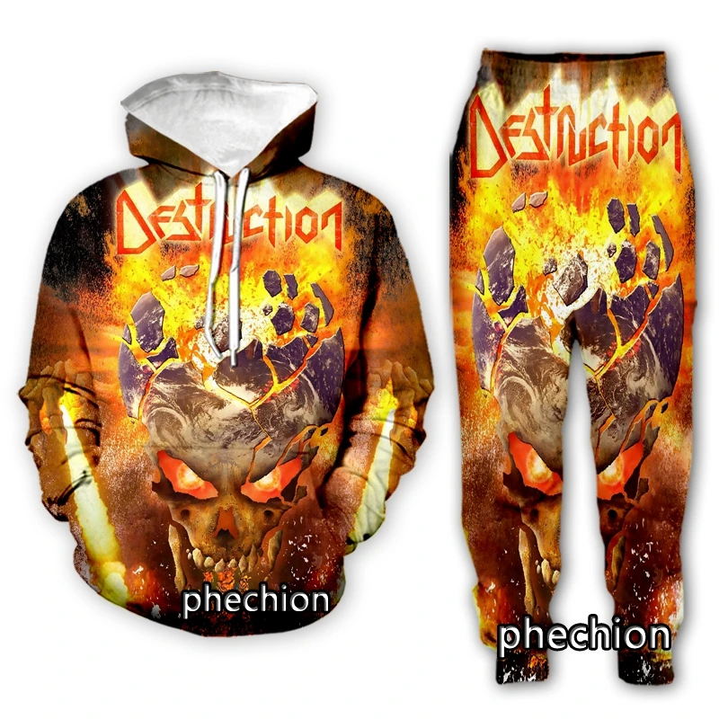 phechion New Men/Women Destruction Band 3D Print Clothing Long Sleeve Fashion Sweatshirt Hoodies Sport Casual Pants Z142
phechion New Men/Women Destruction Band 3D Print Clothing Long Sleeve Fashion Sweatshirt Hoodies Sport Casual Pants Z142