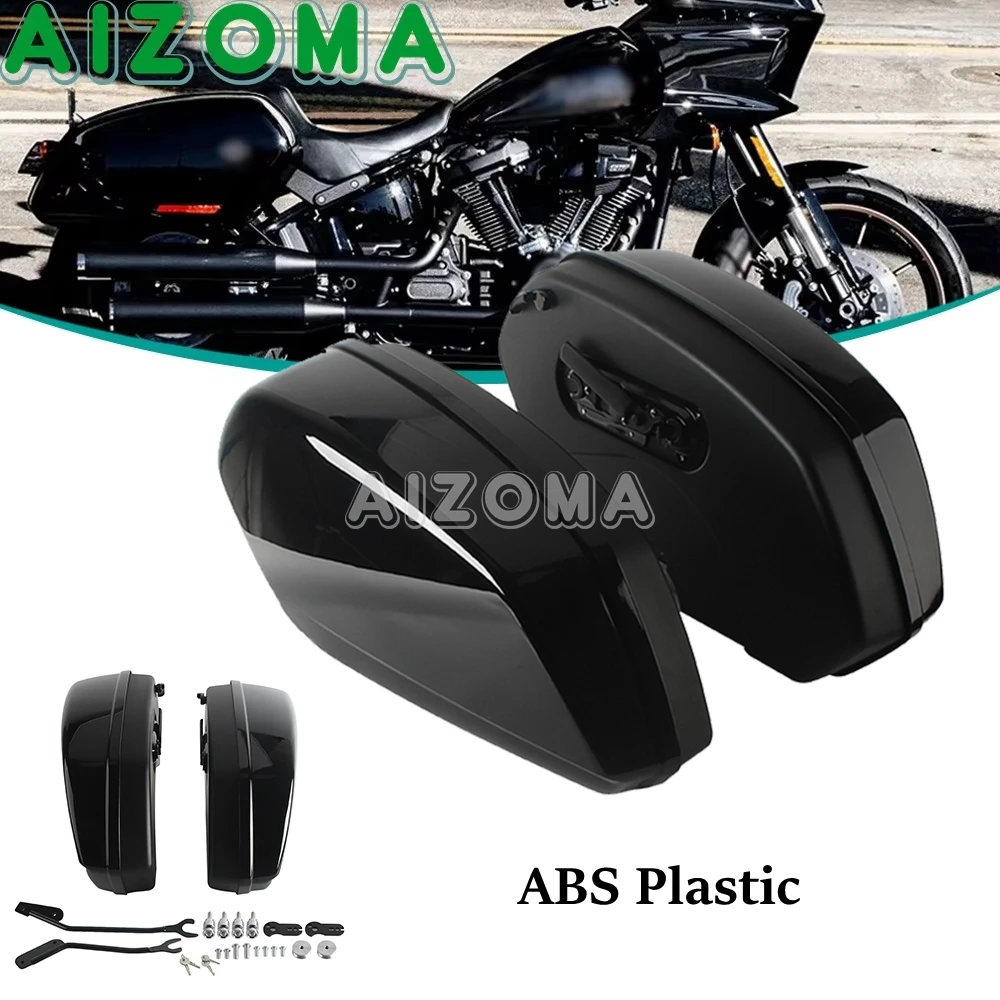 Motorcycle Side Boxes Trunk Rear Saddle Storage Box For Harley Softail Low Rider FXLR 2018-20 Hard Saddlebags Mount Docking Kit
Motorcycle Side Boxes Trunk Rear Saddle Storage Box For Harley Softail Low Rider FXLR 2018-20 Hard Saddlebags Mount Docking Kit
