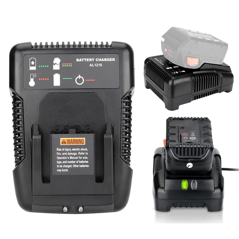Charger AL1218 for AEG 18V Lithium Battery L1815G L1820R L1820S L1825R L1830R L1840R High Quality Fast Charging 2A
Charger AL1218 for AEG 18V Lithium Battery L1815G L1820R L1820S L1825R L1830R L1840R High Quality Fast Charging 2A
