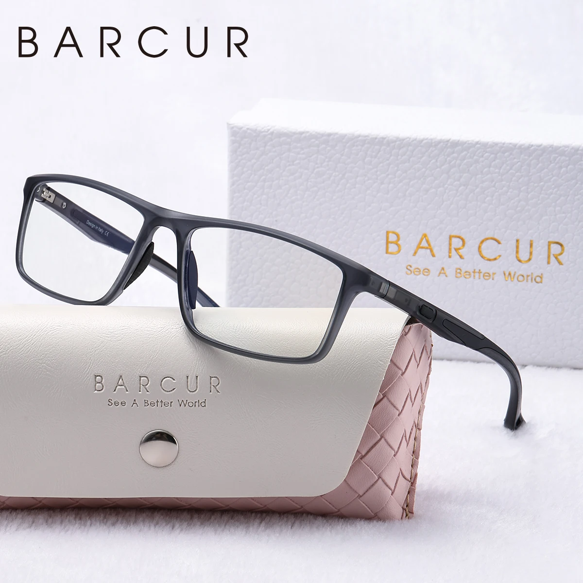 Легкие и удобные декоративные очки BARCUR в прямоугольной оправе для повседневного ношения, украшенные фирменной упаковкой
Легкие и удобные декоративные очки BARCUR в прямоугольной оправе для повседневного ношения, украшенные фирменной упаковкой