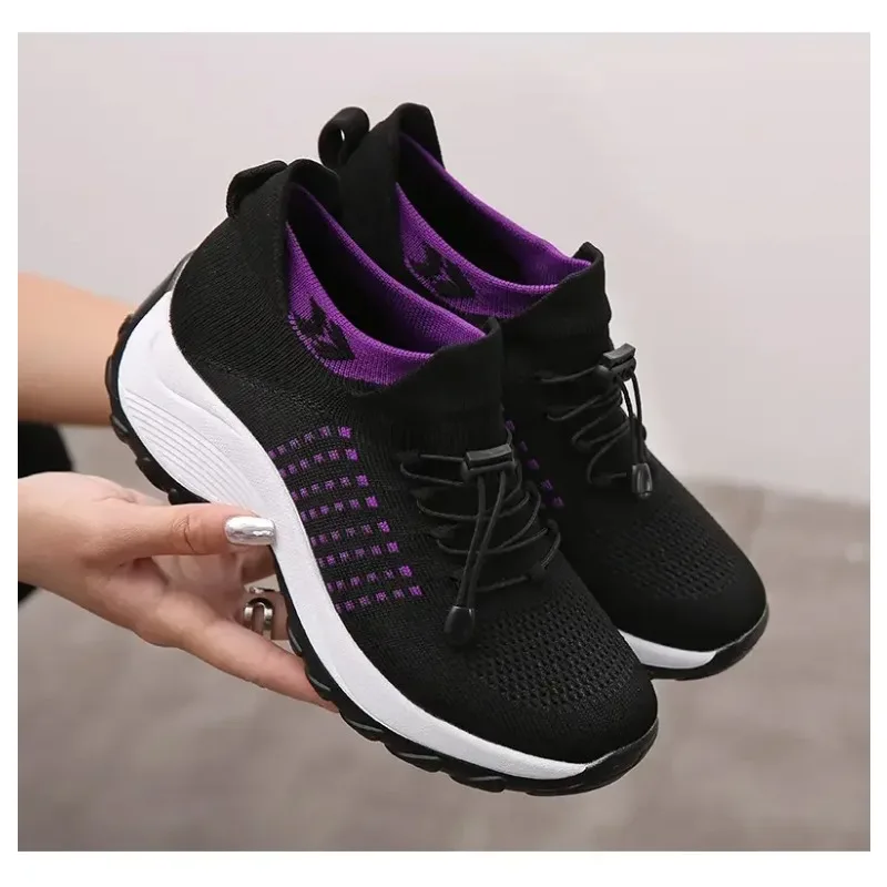 Fashion Jogging Sock Shoes Youth Girls Trainers Breathable Ladies Platform Non-Slip Light Loafers Outdoor Women Walking Sneakers
Fashion Jogging Sock Shoes Youth Girls Trainers Breathable Ladies Platform Non-Slip Light Loafers Outdoor Women Walking Sneakers