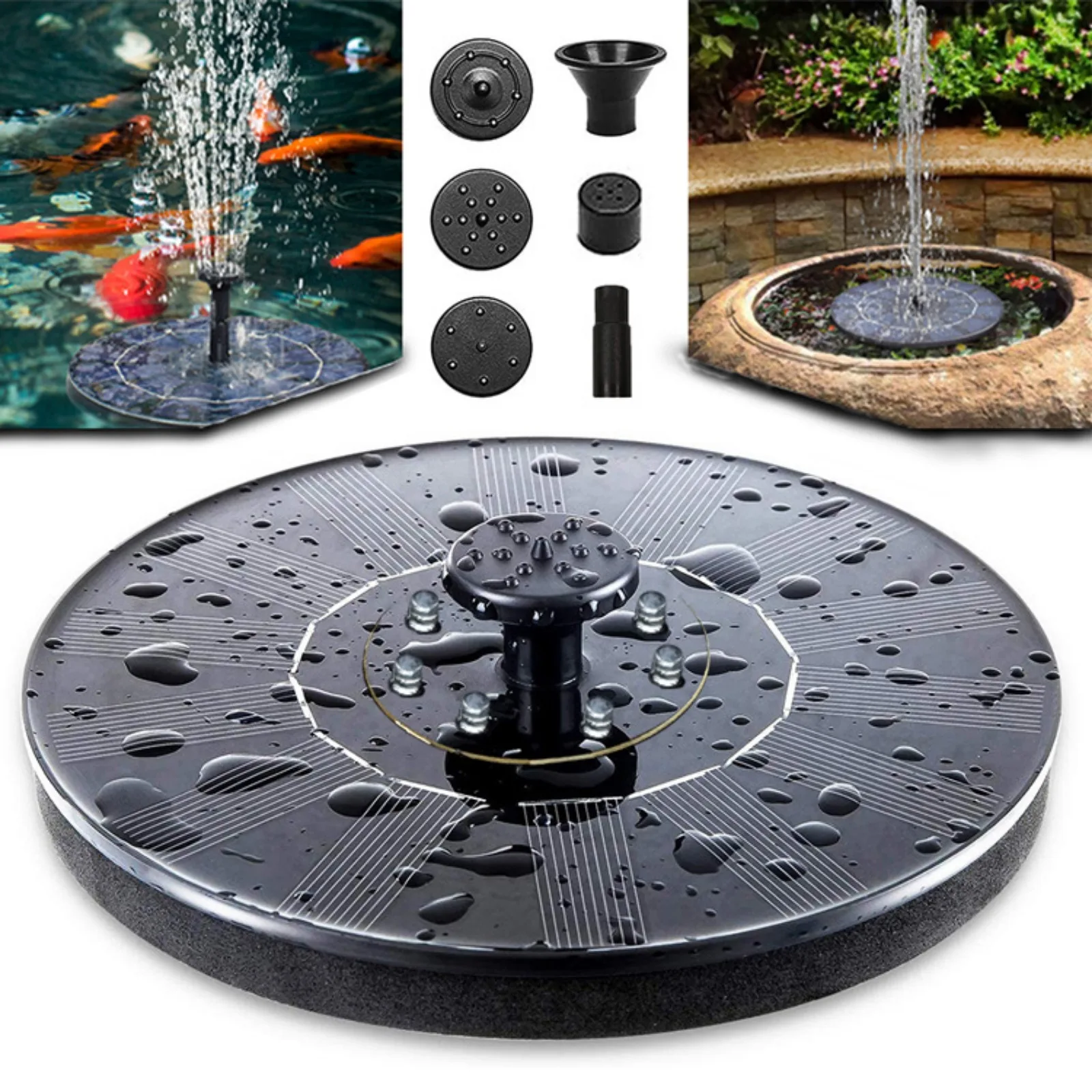 Best-selling Solar Fountain 13cm Outdoor Bird Bath Water Pool Fountain Garden Water Pool Courtyard Decoration
Best-selling Solar Fountain 13cm Outdoor Bird Bath Water Pool Fountain Garden Water Pool Courtyard Decoration