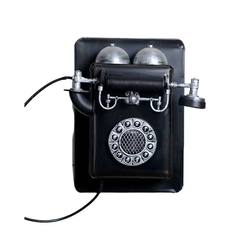 Well Made-Age Style Wall Mounted Telephone Telephone Exquisite Workmanship Desktop Ornament Craft For Home Hotel Office A
Well Made-Age Style Wall Mounted Telephone Telephone Exquisite Workmanship Desktop Ornament Craft For Home Hotel Office A
