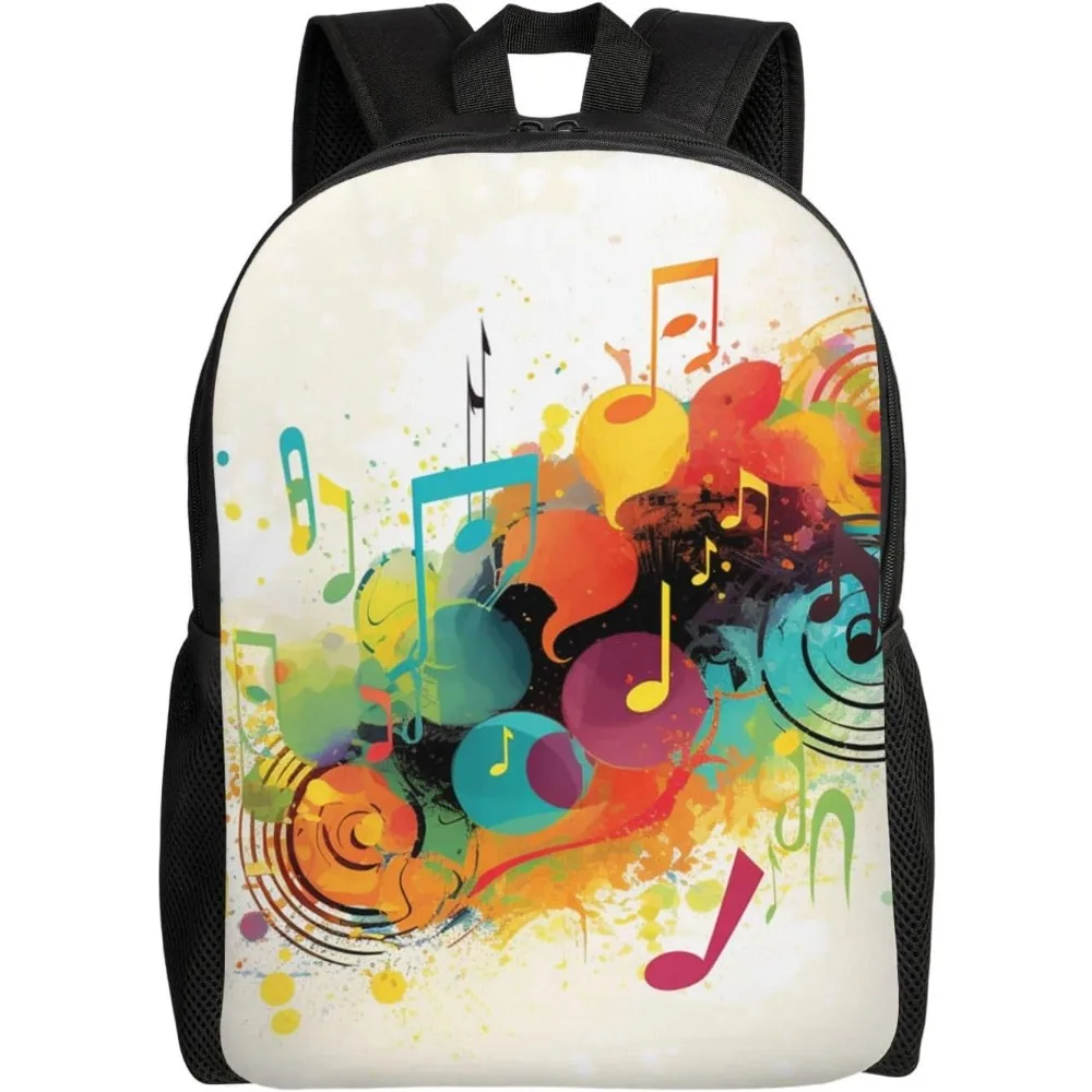 Abstract Music Themed Cute Backpack Waterproof Lightweight Laptop Backpack Shoulder Bag Casual Daypack For Women Men
Abstract Music Themed Cute Backpack Waterproof Lightweight Laptop Backpack Shoulder Bag Casual Daypack For Women Men