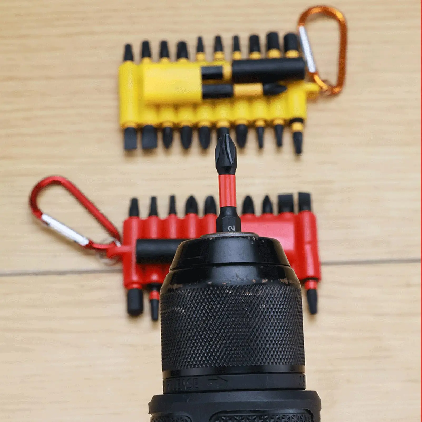 Screwdriver Bit Set Shock Resistant Portable Carabiner Tool Kits Magnetic Screw Driver Bits For Drills Car Bike Repair Auto
Screwdriver Bit Set Shock Resistant Portable Carabiner Tool Kits Magnetic Screw Driver Bits For Drills Car Bike Repair Auto