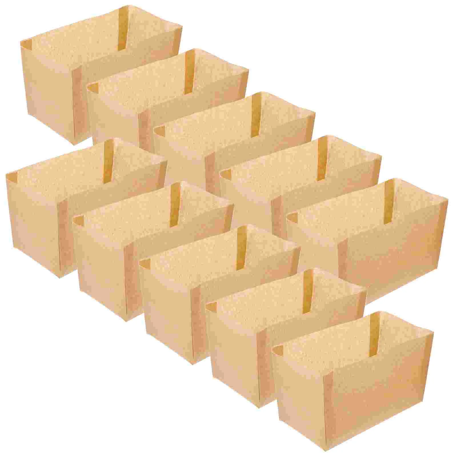 50 Pcs Storage Box Mini Paper Plates Toast Wrappers Raw Wood Pulp Baking Cups Liners
50 Pcs Storage Box Mini Paper Plates Toast Wrappers Raw Wood Pulp Baking Cups Liners