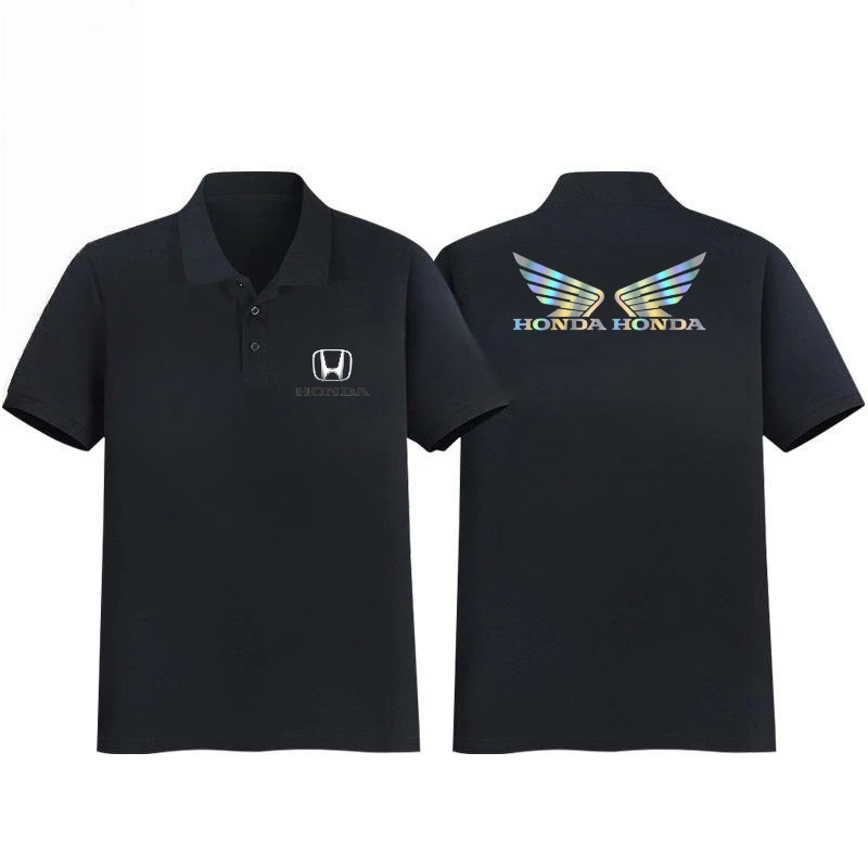 Honda's New Locomotive Cycling Suit Logo Printing Men's and Women's Same Pure Cotton Loose Casual Round Neck Short-sleeved Top
Honda's New Locomotive Cycling Suit Logo Printing Men's and Women's Same Pure Cotton Loose Casual Round Neck Short-sleeved Top