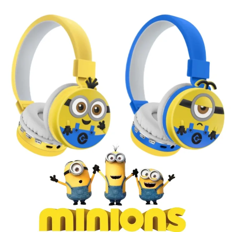 Minions Cartoon Cute Animation Character Stereo Headphones Creative Personalized Long-lasting Wireless Bluetooth Headset Gift
Minions Cartoon Cute Animation Character Stereo Headphones Creative Personalized Long-lasting Wireless Bluetooth Headset Gift