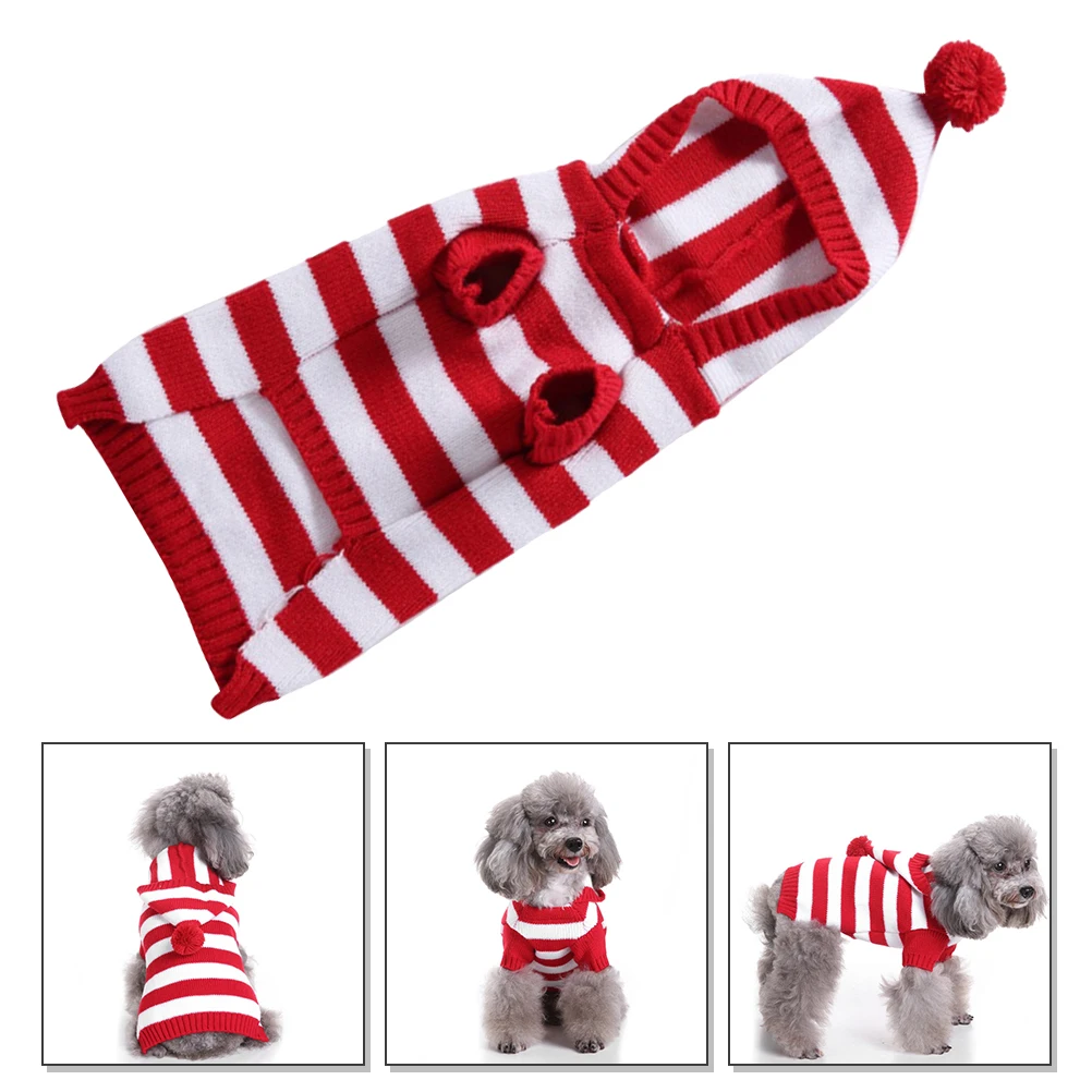 Dog Sweater Lightweight Pet Clothing Outfit Cozy with Neck Circumference Garment Polyester Christmas Themed Clothes
Dog Sweater Lightweight Pet Clothing Outfit Cozy with Neck Circumference Garment Polyester Christmas Themed Clothes