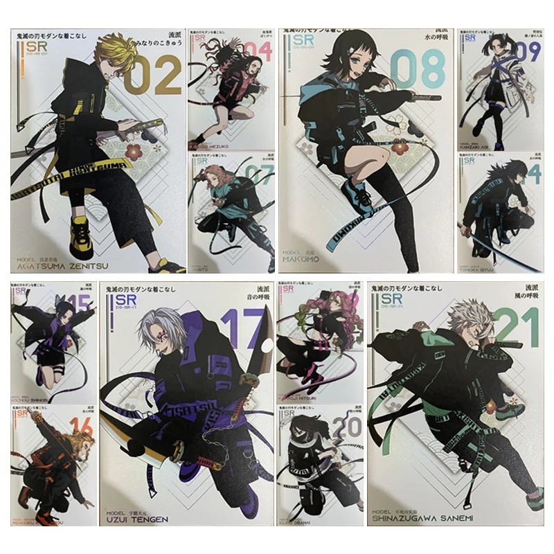 Anime Demon Slayer Tomioka Giyuu Rengoku Kyoujurou Kanroji Mitsuri Collectible Cards Christmas Birthday Gifts Children's Toys
Anime Demon Slayer Tomioka Giyuu Rengoku Kyoujurou Kanroji Mitsuri Collectible Cards Christmas Birthday Gifts Children's Toys