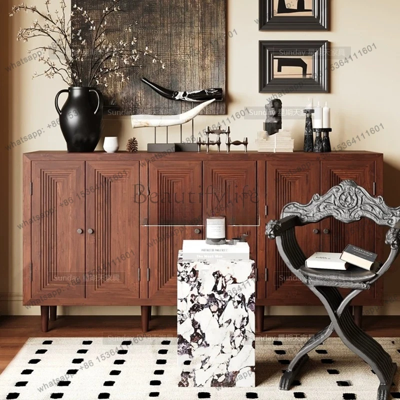 American solid wood retro old chest cabinet log Nordic creative simple locker
American solid wood retro old chest cabinet log Nordic creative simple locker