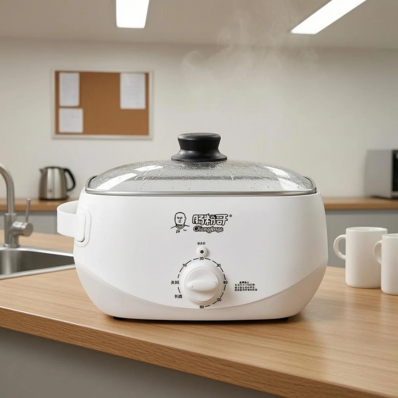 Rice Noodle Roll Steamer Compact Cheung Fun Steamer Rice Roll Maker Transparent Lid Cooking Equipment Rotary Control
Rice Noodle Roll Steamer Compact Cheung Fun Steamer Rice Roll Maker Transparent Lid Cooking Equipment Rotary Control