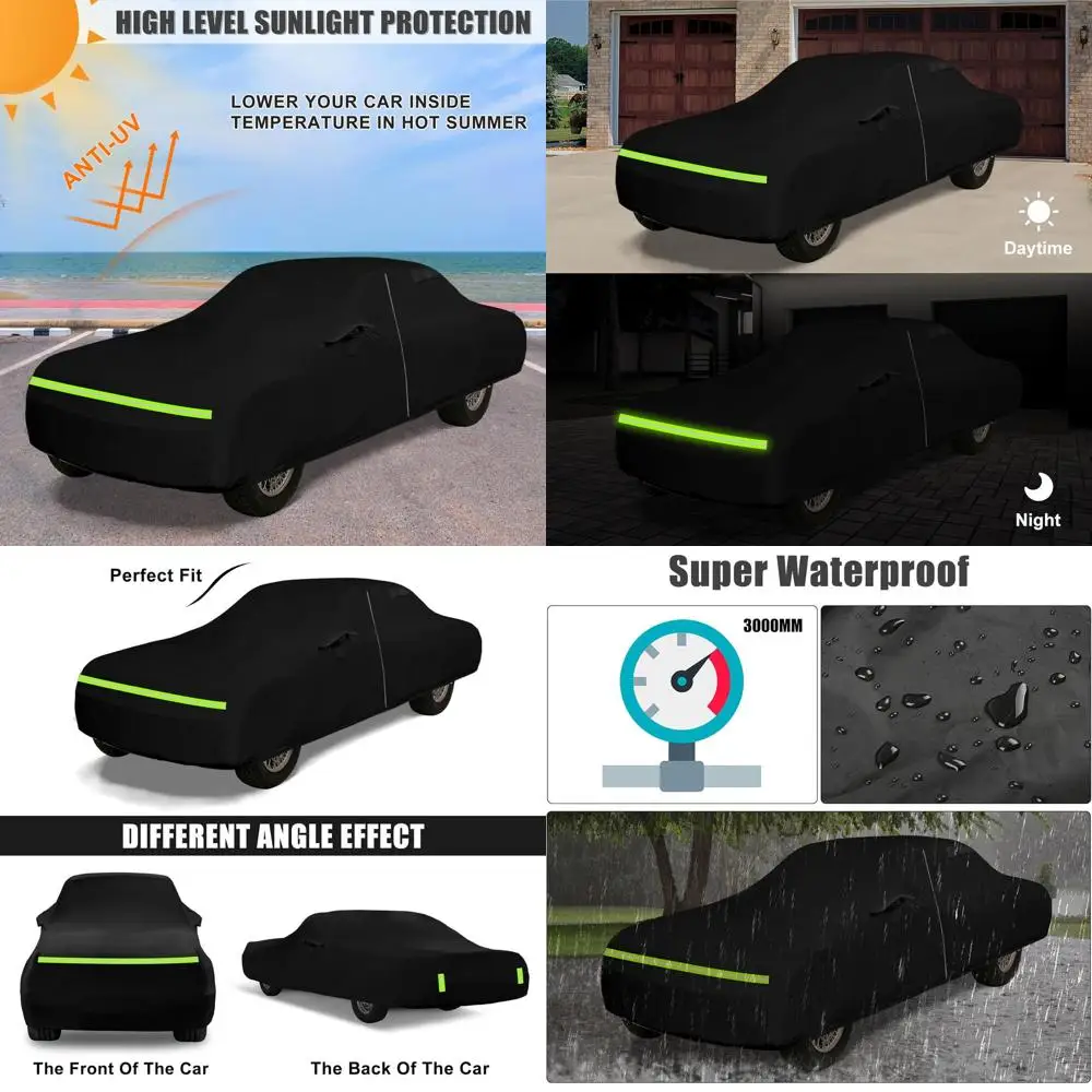 All-Weather Car Cover for 1977-1996 Chevy Caprice, with Cotton Lining & Zippered Door for Protection
All-Weather Car Cover for 1977-1996 Chevy Caprice, with Cotton Lining & Zippered Door for Protection