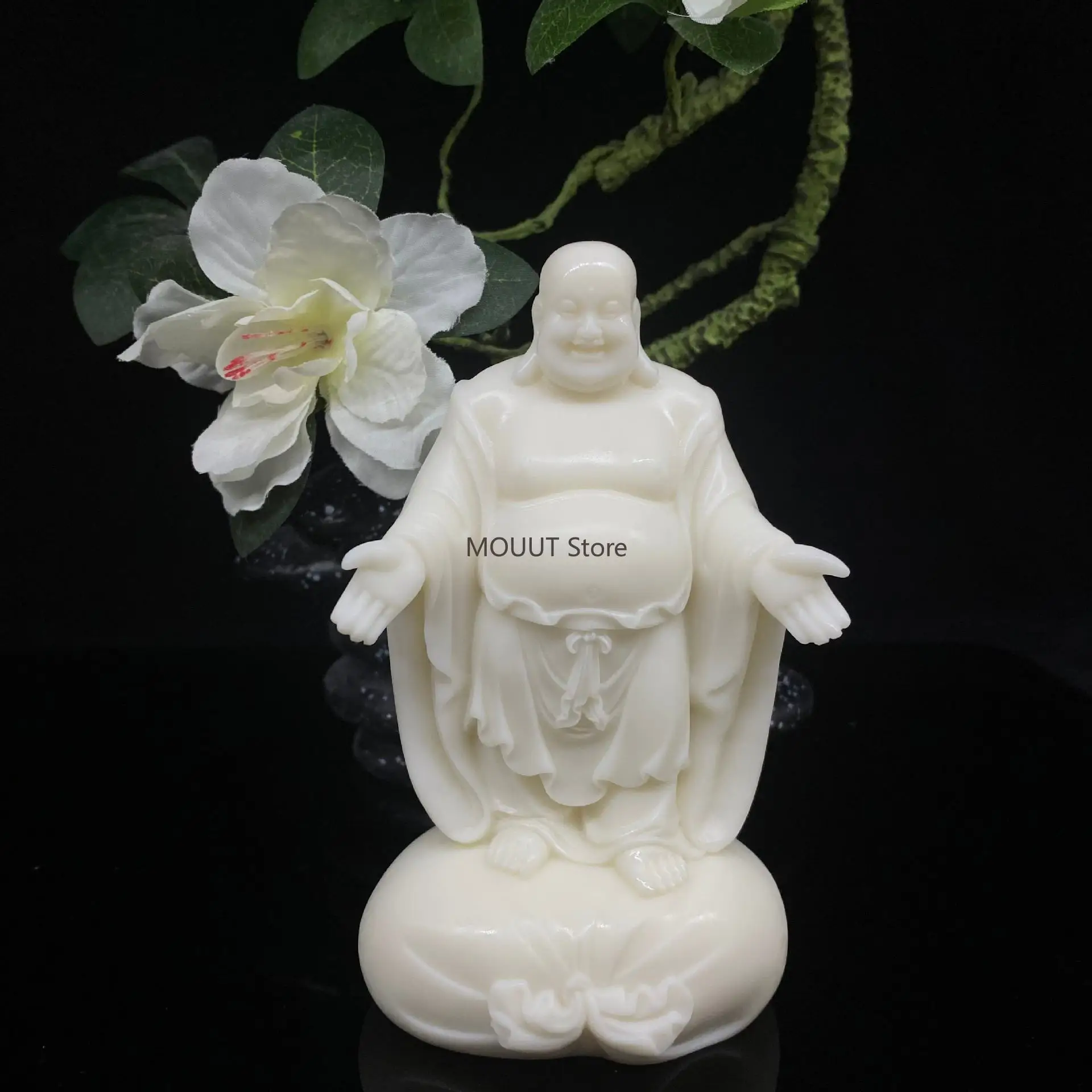 Ivory fruit Hand Carved Laughing Smiling Buddha Statue-Maitreya Happy Fat Buddha Figurine Ornament Home Office Desk
Ivory fruit Hand Carved Laughing Smiling Buddha Statue-Maitreya Happy Fat Buddha Figurine Ornament Home Office Desk